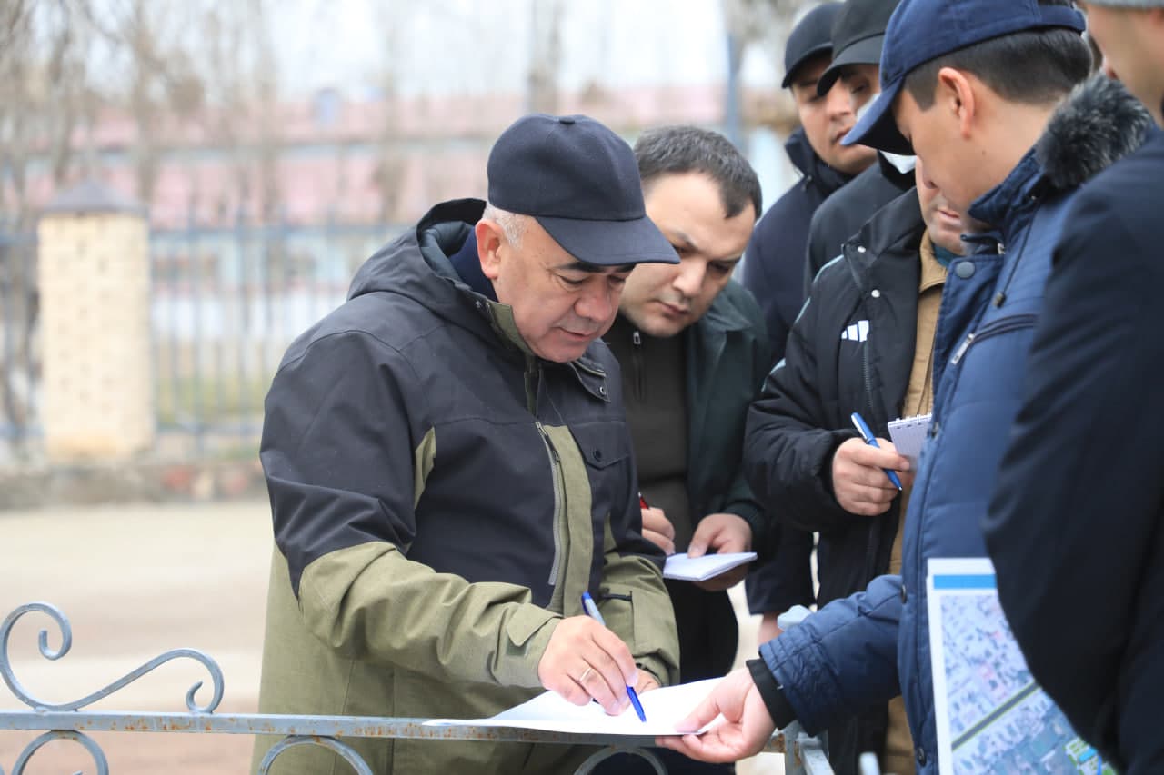 Bo‘kaning zamonaviy qiyofasi: istiqbolli loyihalar ijrosi joyida o‘rganildi