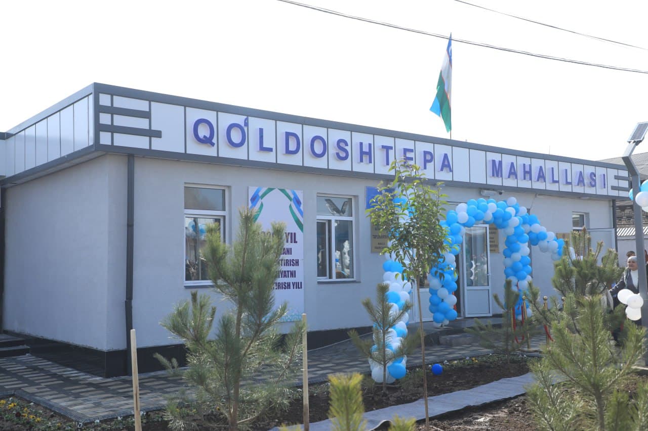 “Qo‘ldoshtepa” mahallasi tubdan yangilandi
