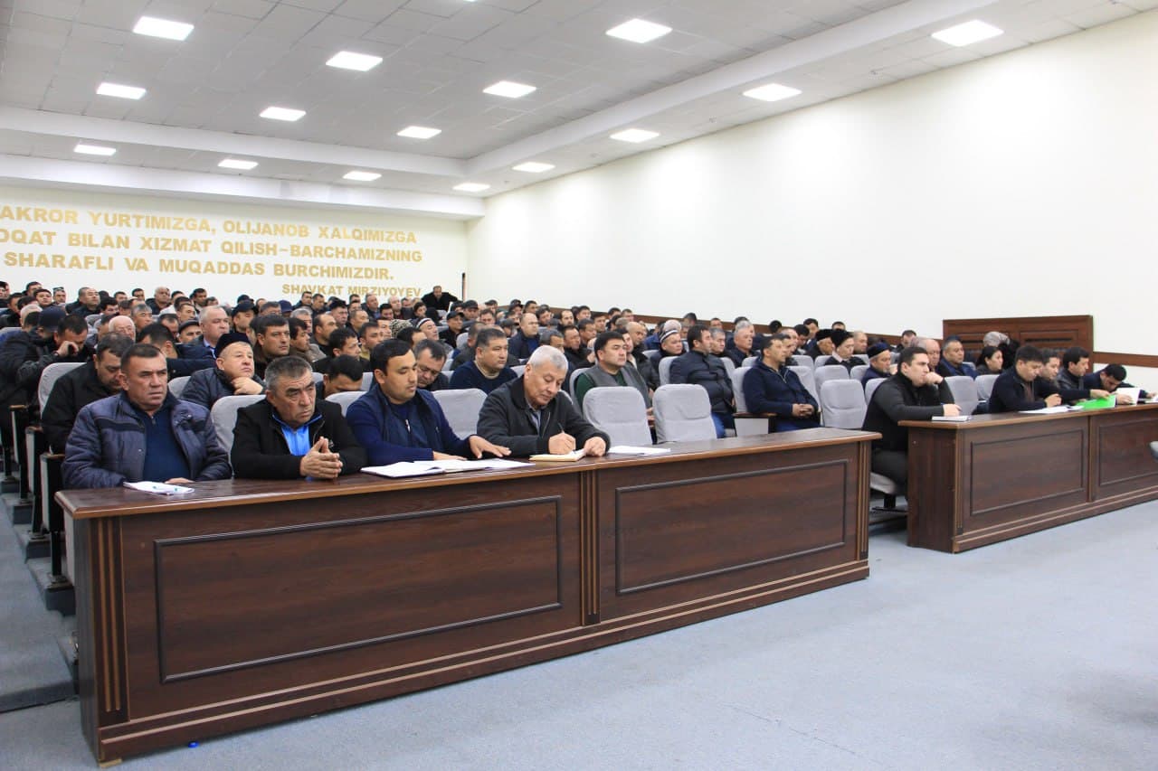 2026-yil mavsumiga tayyorgarlik masalalari muhokama qilindi