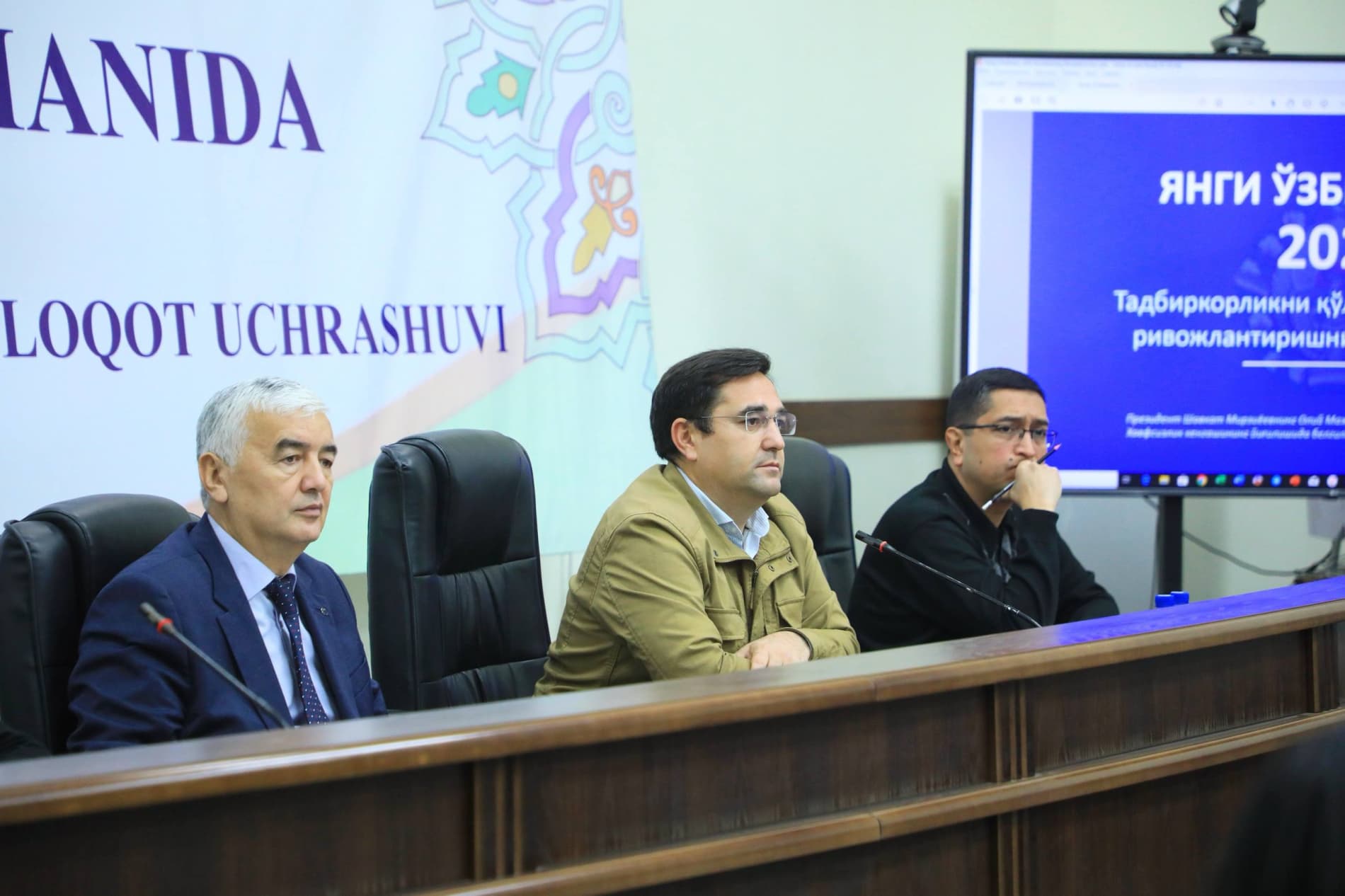 Tadbirkorlar bilan ochiq va samimiy muloqot o‘tkazildi