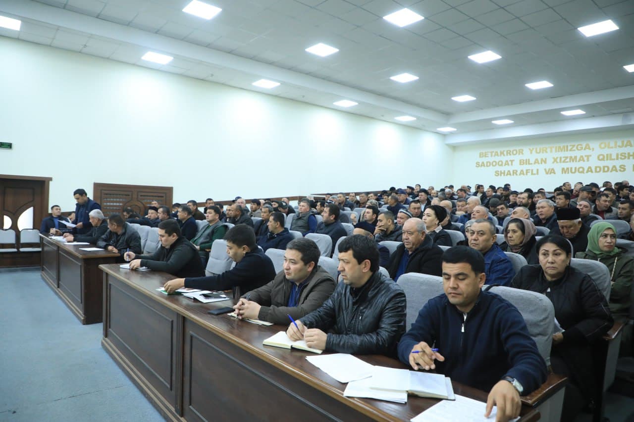 2026-yil mavsumiga tayyorgarlik masalalari muhokama qilindi