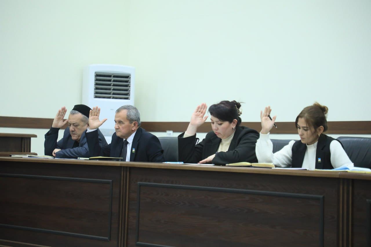 Bo‘ka tumani Kengashi sessiyasida hududni rivojlantirishning ustuvor yo‘nalishlari belgilab olindi