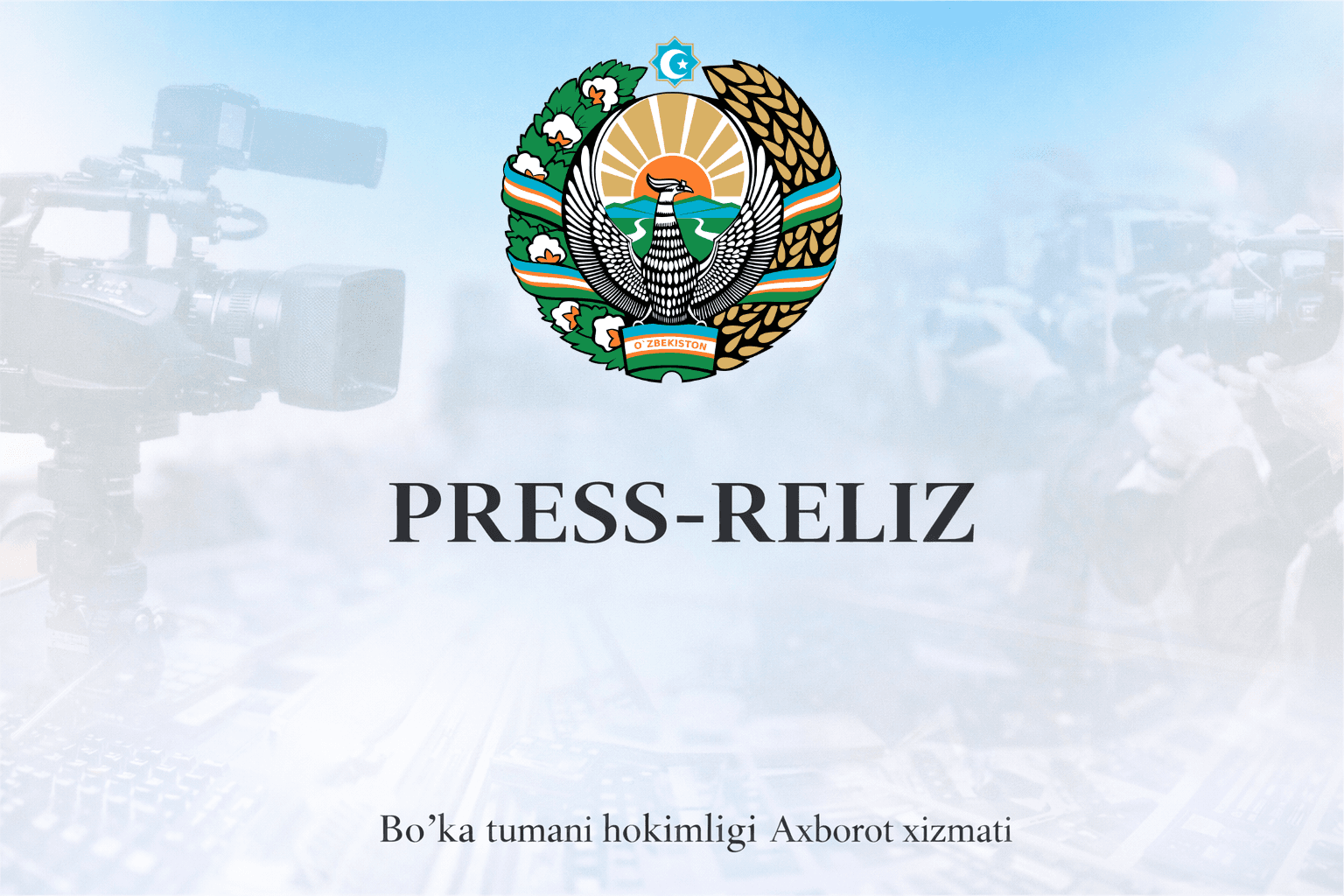 “Qo‘ldoshtepa” va “Navobod” mahallalarining ochilish tadbirlari haqida PRESS-RELIZ