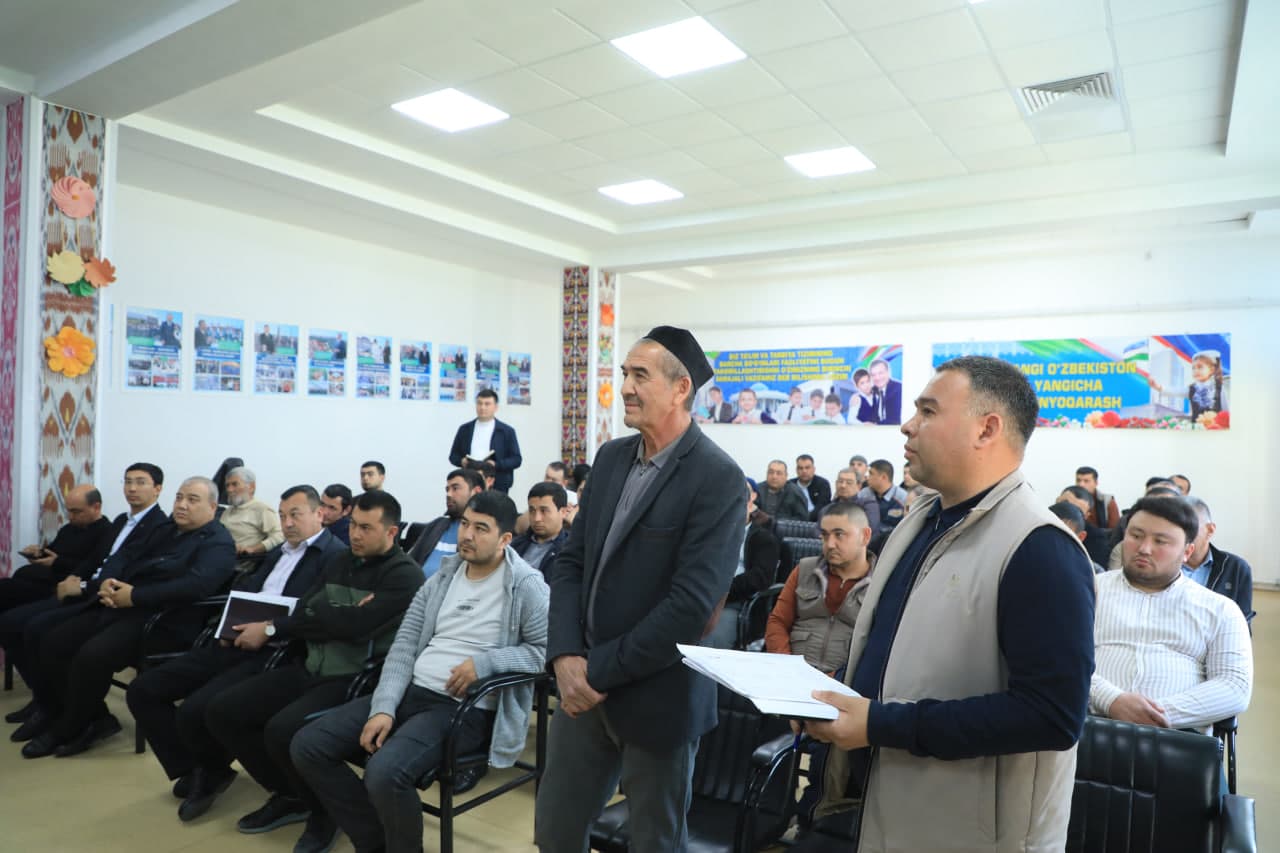 Bo‘kada tadbirkorlar bilan ochiq suhbat: muammolar va imkoniyatlar muhokama qilindi