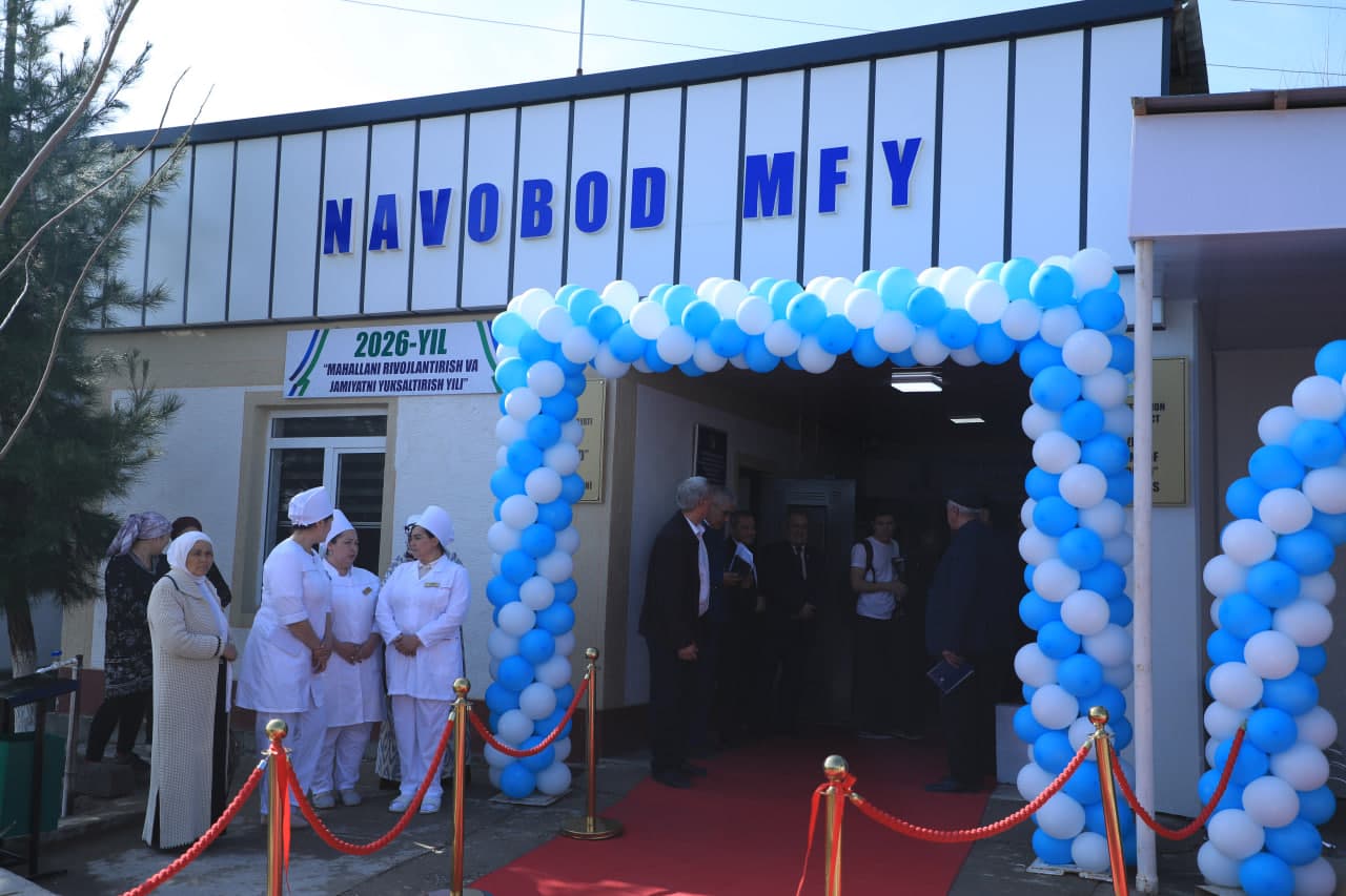 Boʻka tumani — “Navobod” mahallasi zamonaviy qiyofada