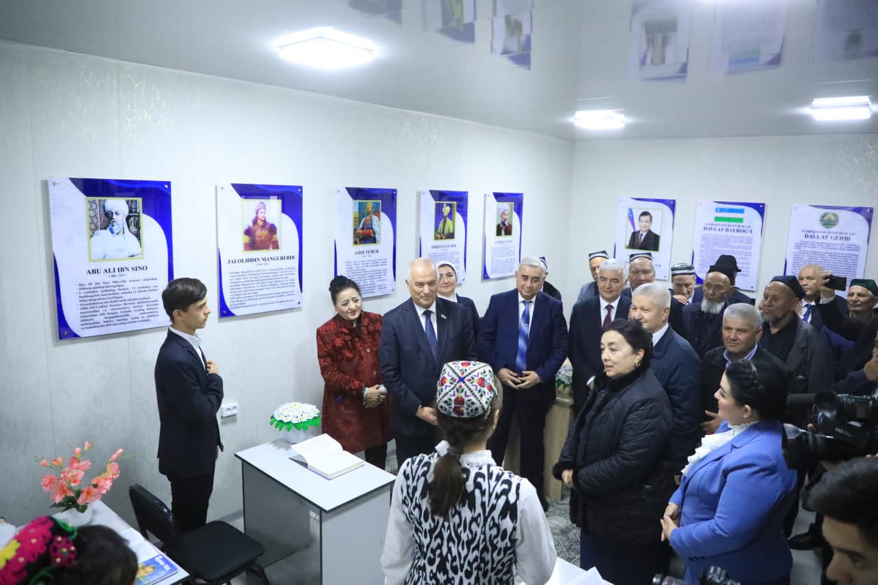 Boʻka tumani — “Navobod” mahallasi zamonaviy qiyofada