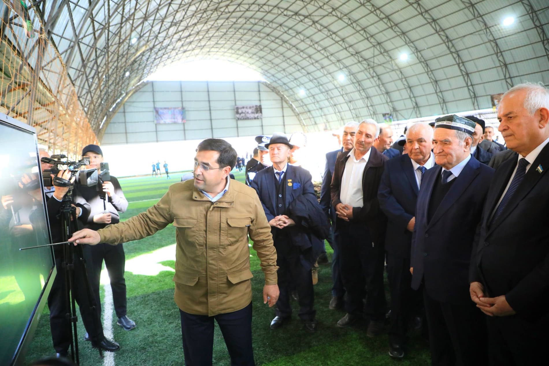 Boʻka tumani — “Navobod” mahallasi zamonaviy qiyofada