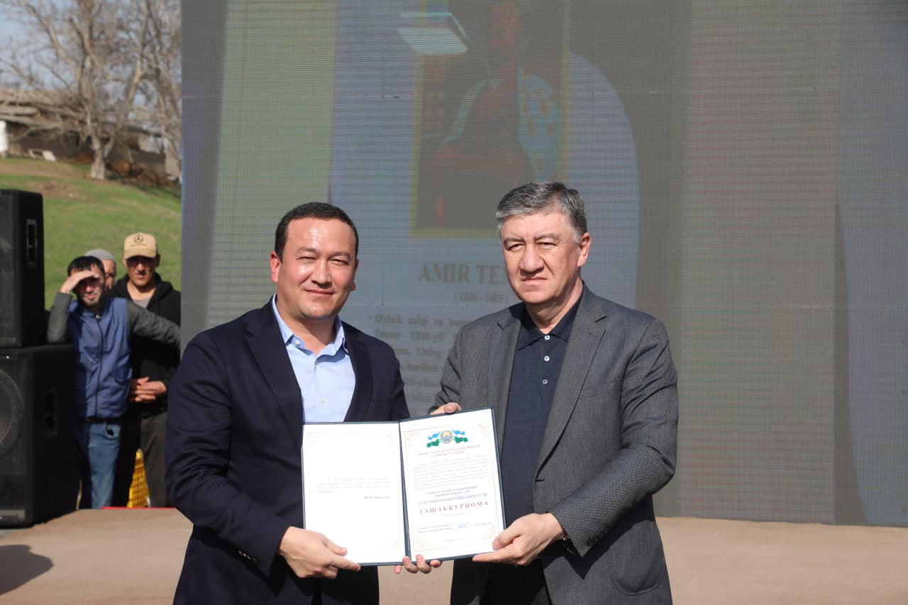 Boʻka tumani — “Navobod” mahallasi zamonaviy qiyofada