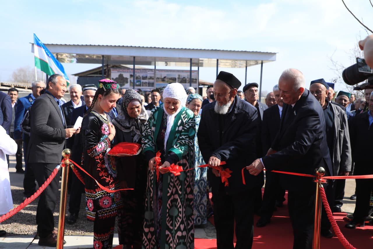 Boʻka tumani — “Navobod” mahallasi zamonaviy qiyofada