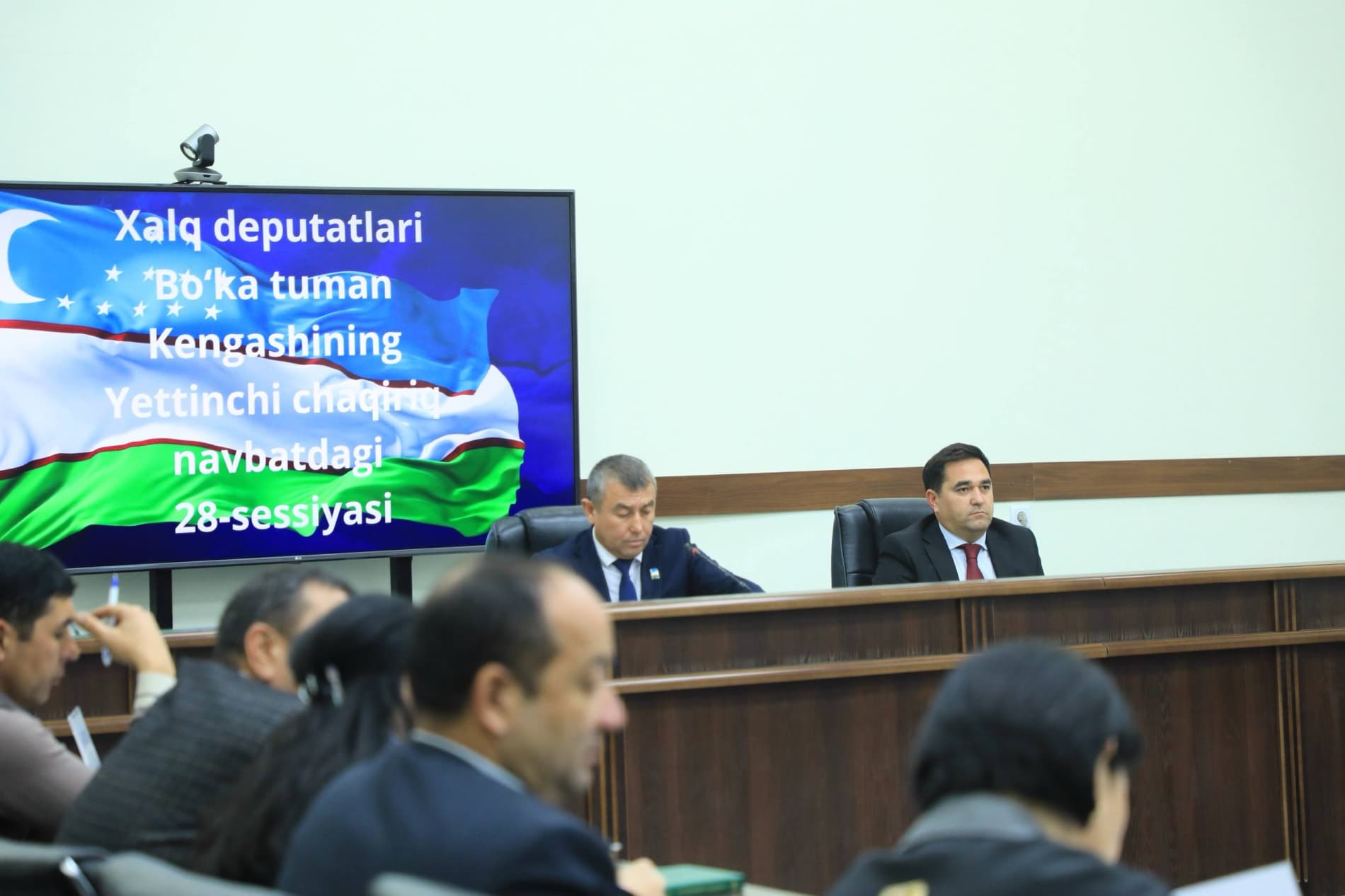 VII chaqiriq Xalq deputatlari Bo‘ka tumani Kengashining navbatdagi 28-sessiyasi o‘tkazildi