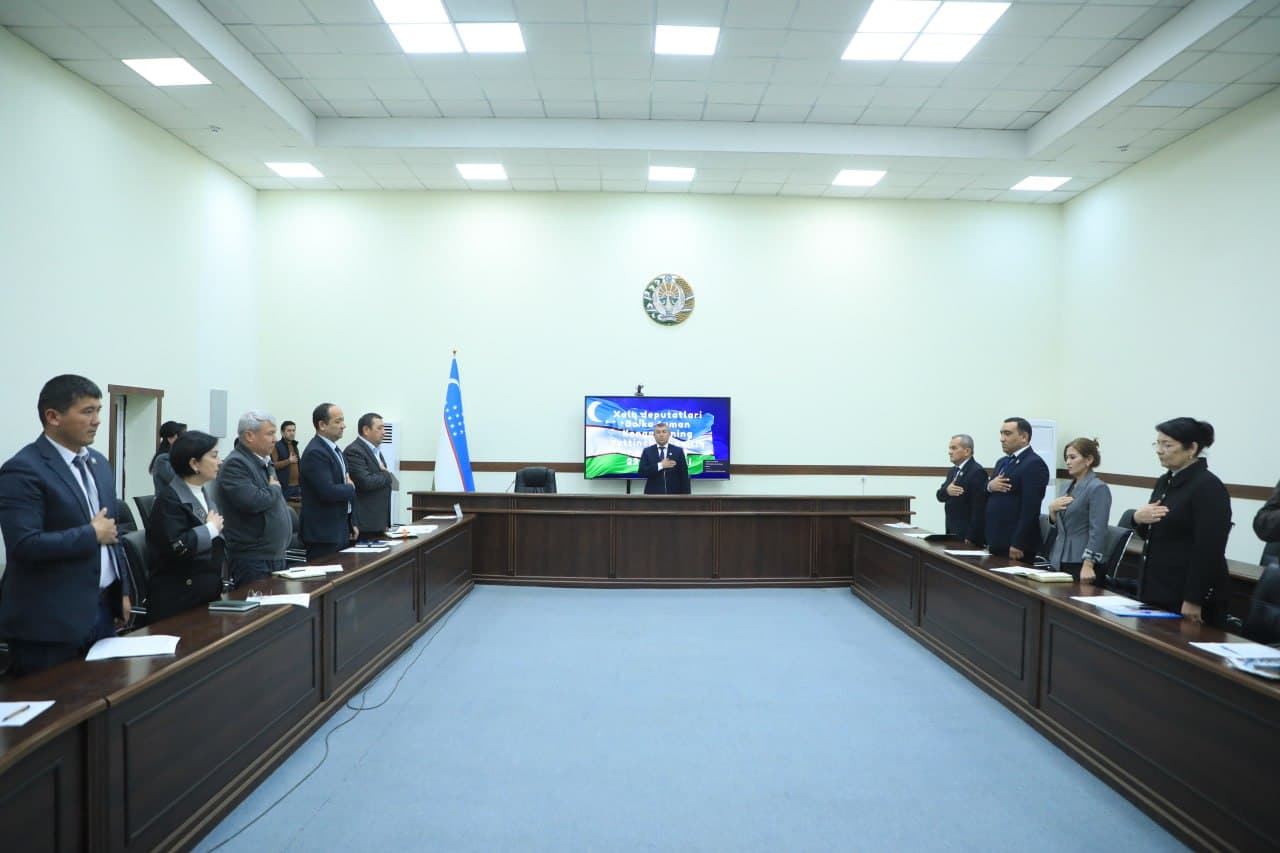 Yettinchi chaqiriq Xalq deputatlari Bo‘ka tumani Kengashining navbatdagi yigirma to‘qqizinchi sessiyasi bo‘lib o‘tdi.