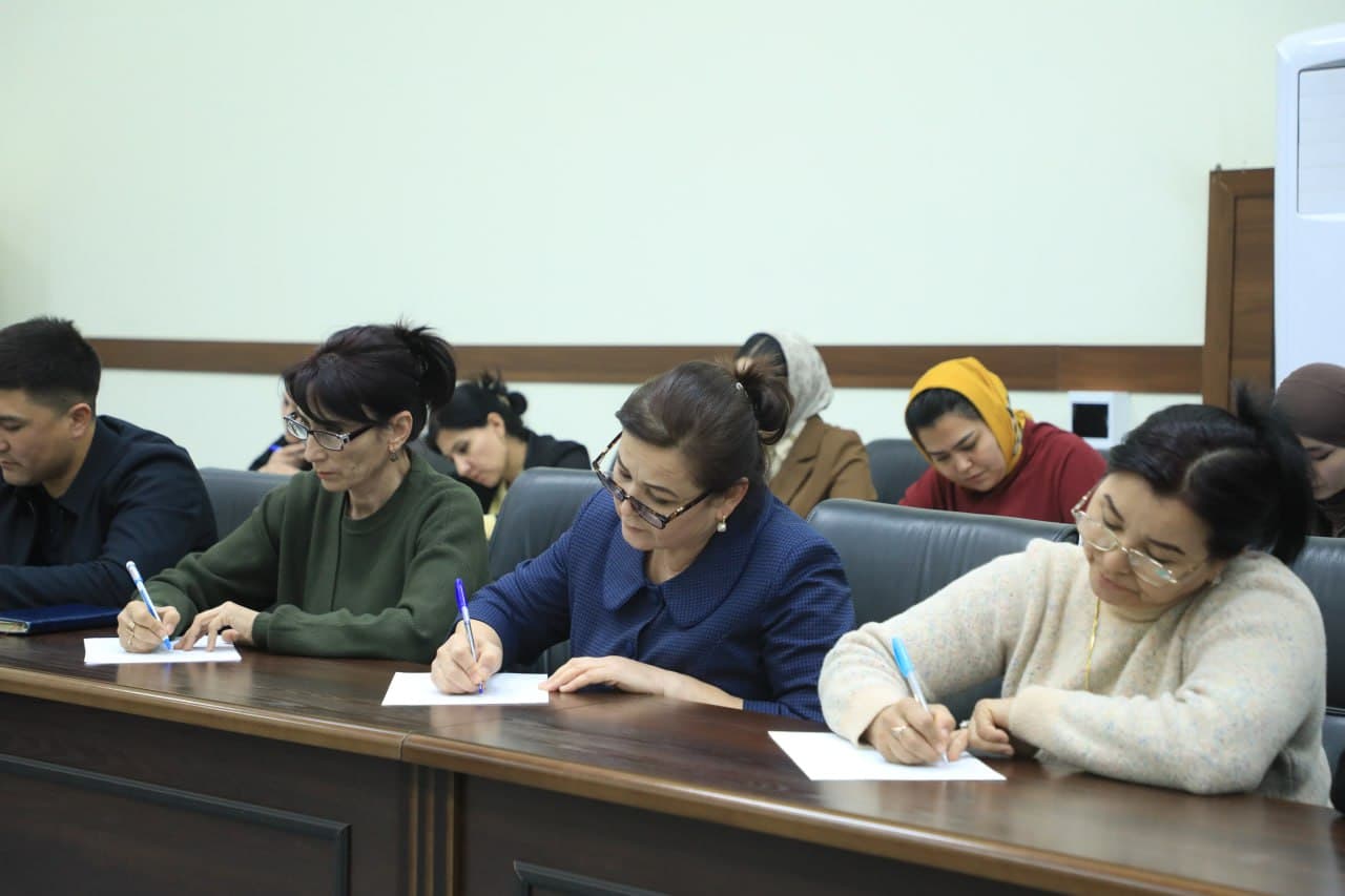 Bo’ka tumanida “Ommaviy diktant” tadbiri bo‘lib o‘tdi