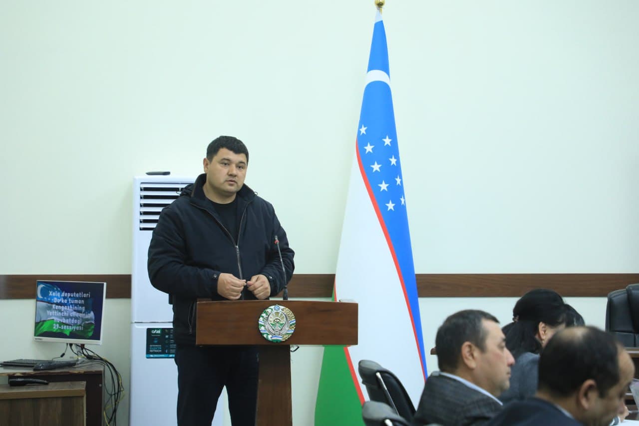 Yettinchi chaqiriq Xalq deputatlari Bo‘ka tumani Kengashining navbatdagi yigirma to‘qqizinchi sessiyasi bo‘lib o‘tdi.