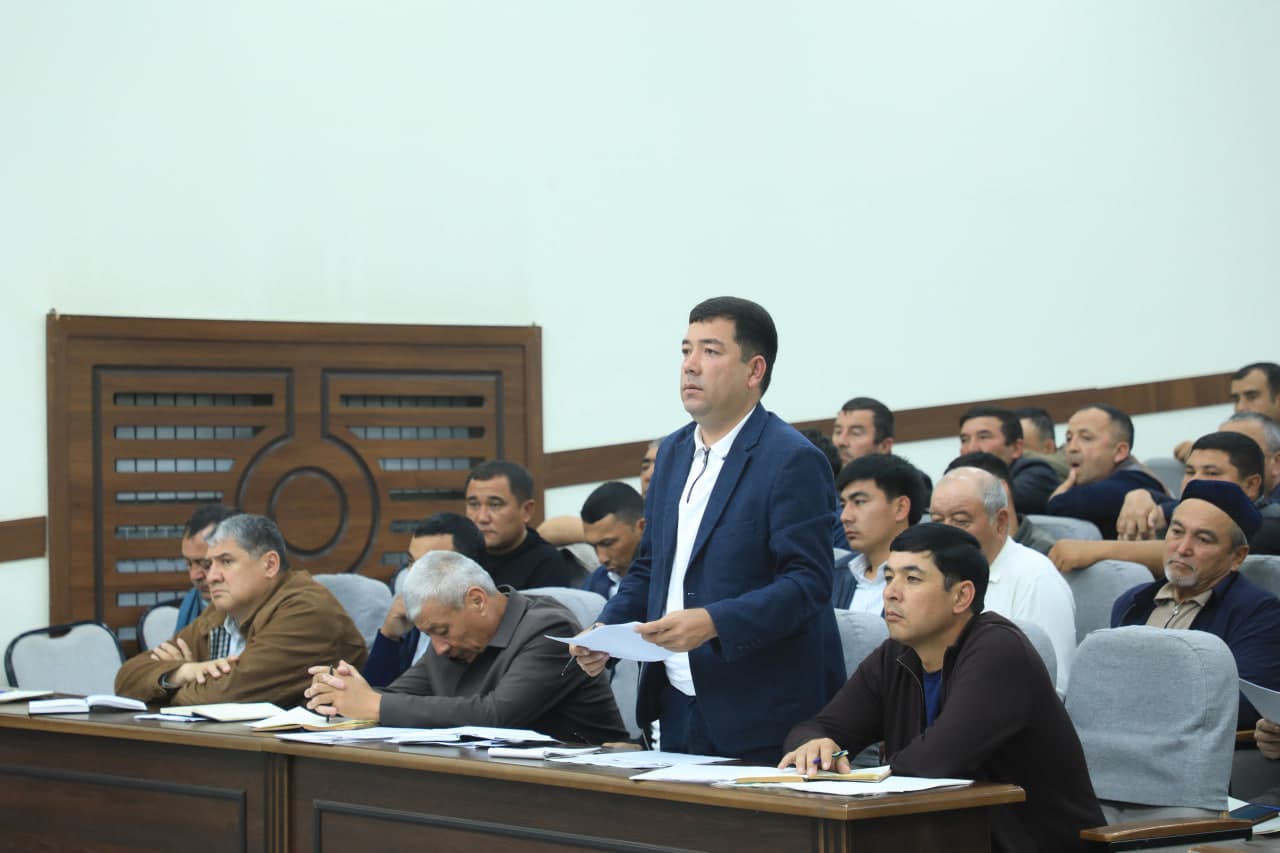 Bo‘kada agrar masalalar diqqat markazida