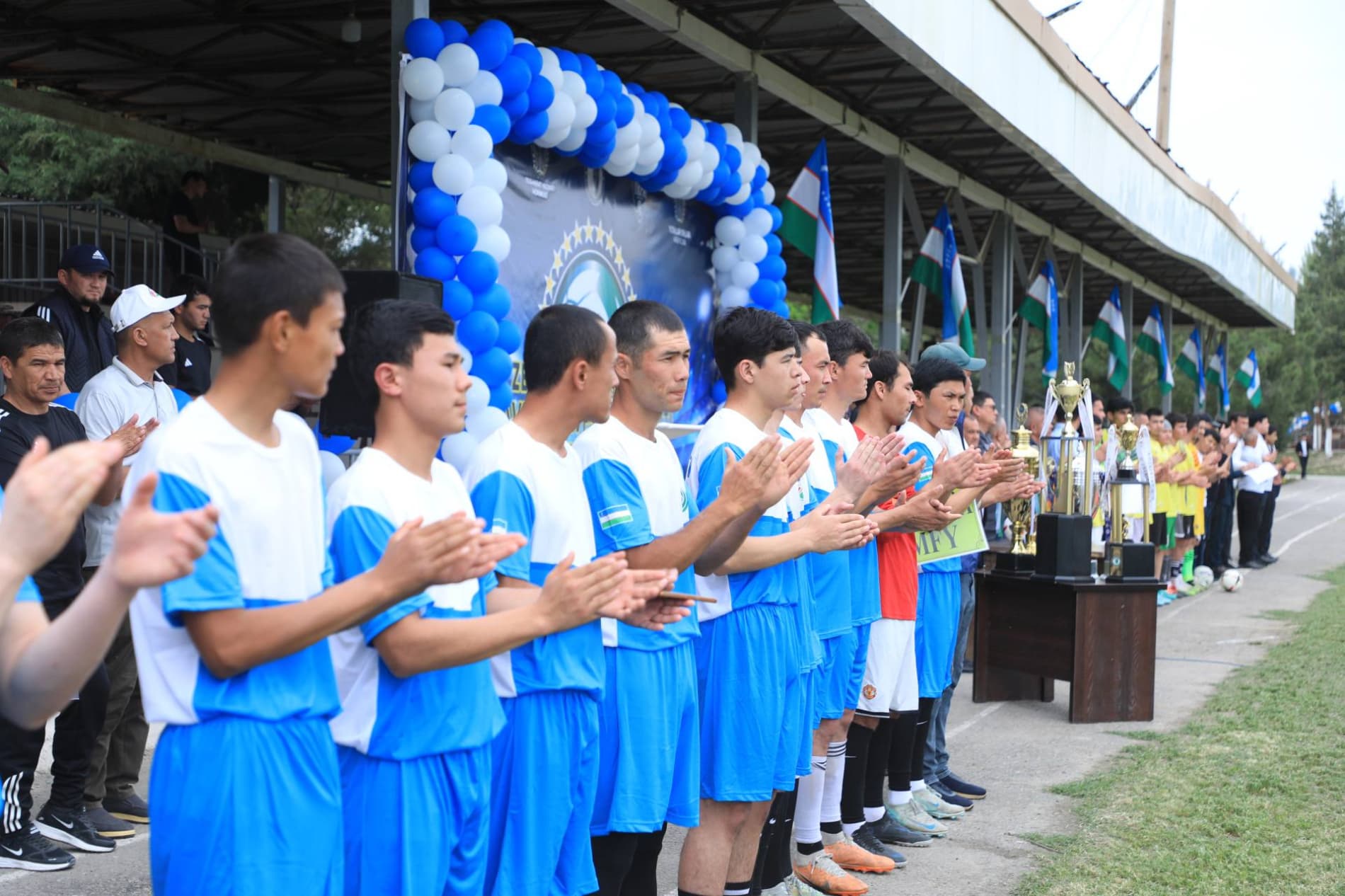 Futbol bo’yicha “Davlat xavfsizlik xizmati kubogi - 2026” bahslarining Bo’ka tumani bosqichiga start berildi.