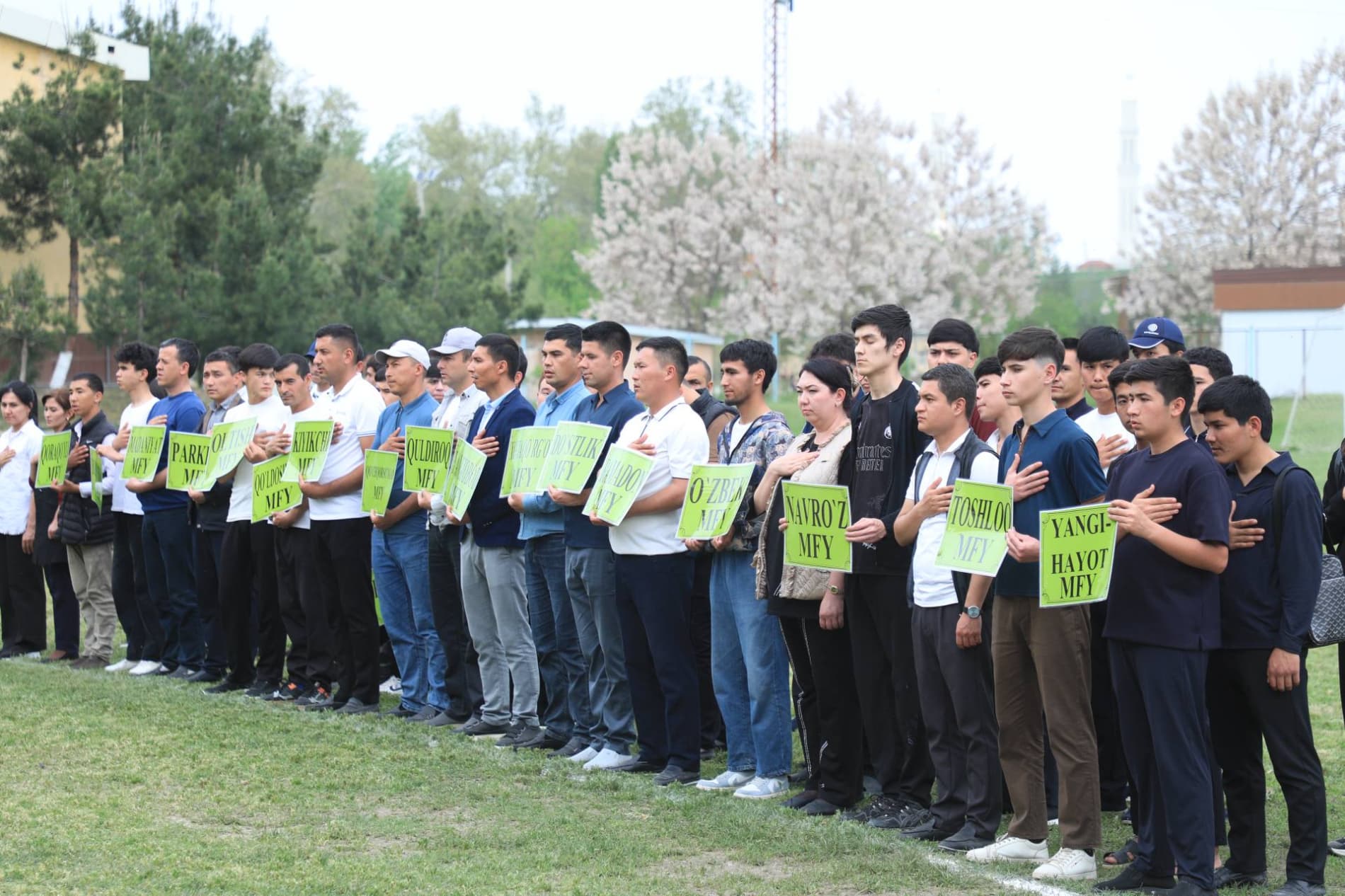 Futbol bo’yicha “Davlat xavfsizlik xizmati kubogi - 2026” bahslarining Bo’ka tumani bosqichiga start berildi.