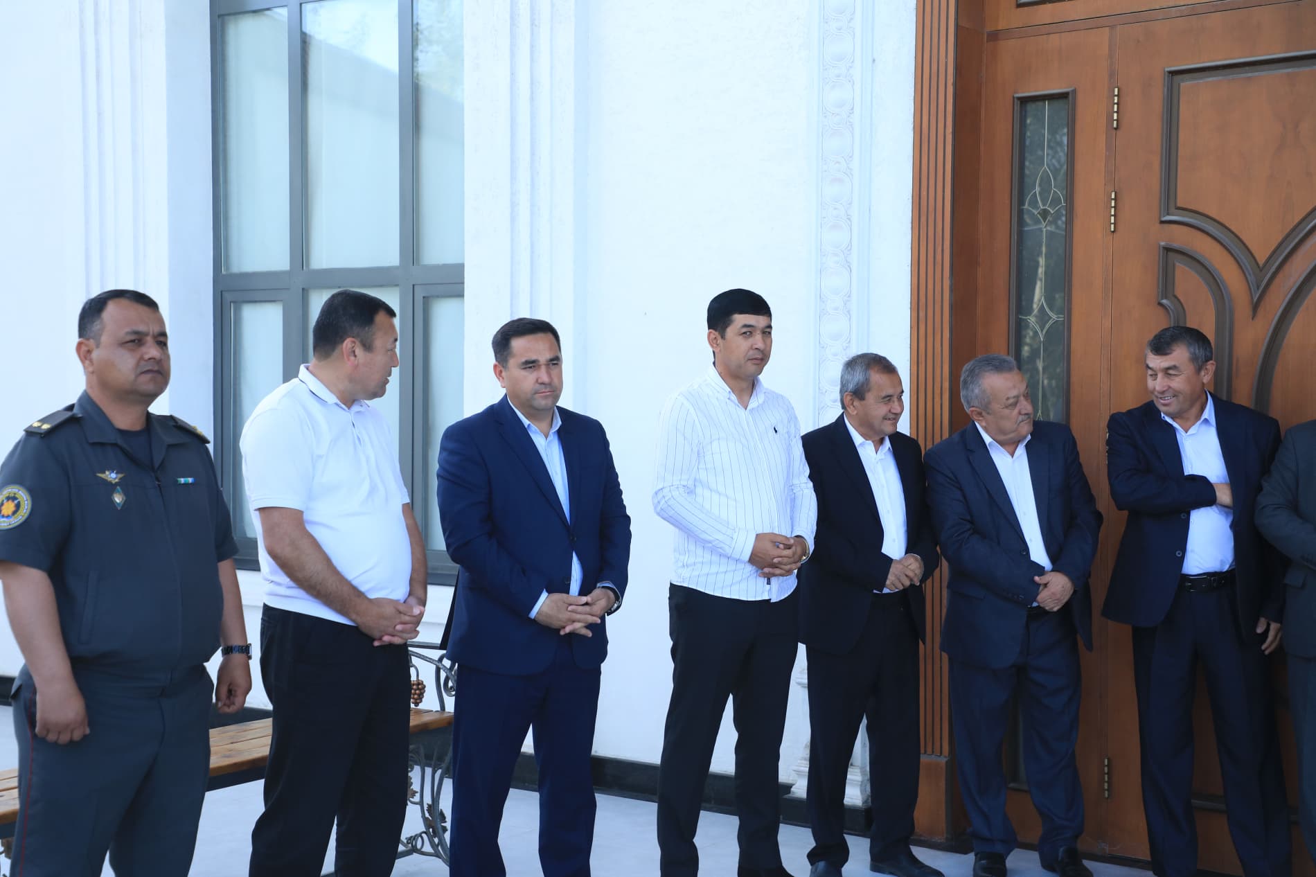 Bo‘ka tumanida 9-may — Xotira va qadrlash kuni munosabati bilan ehson dasturxoni tashkil etildi