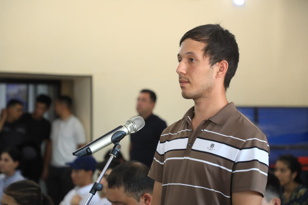 Bo‘ka tumanida yoshlar bilan ochiq muloqot o‘tkazildi