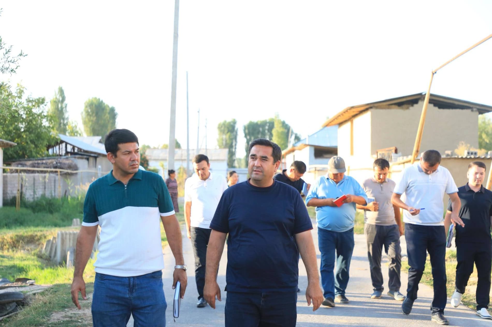 Bo‘ka tumani hokimi “Ramadon” mahallasida fuqarolar bilan ochiq muloqot o‘tkazdi
