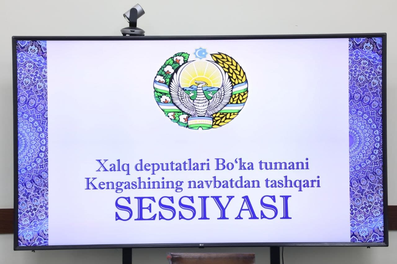 Bo‘ka tumani hokimi tasdiqlandi