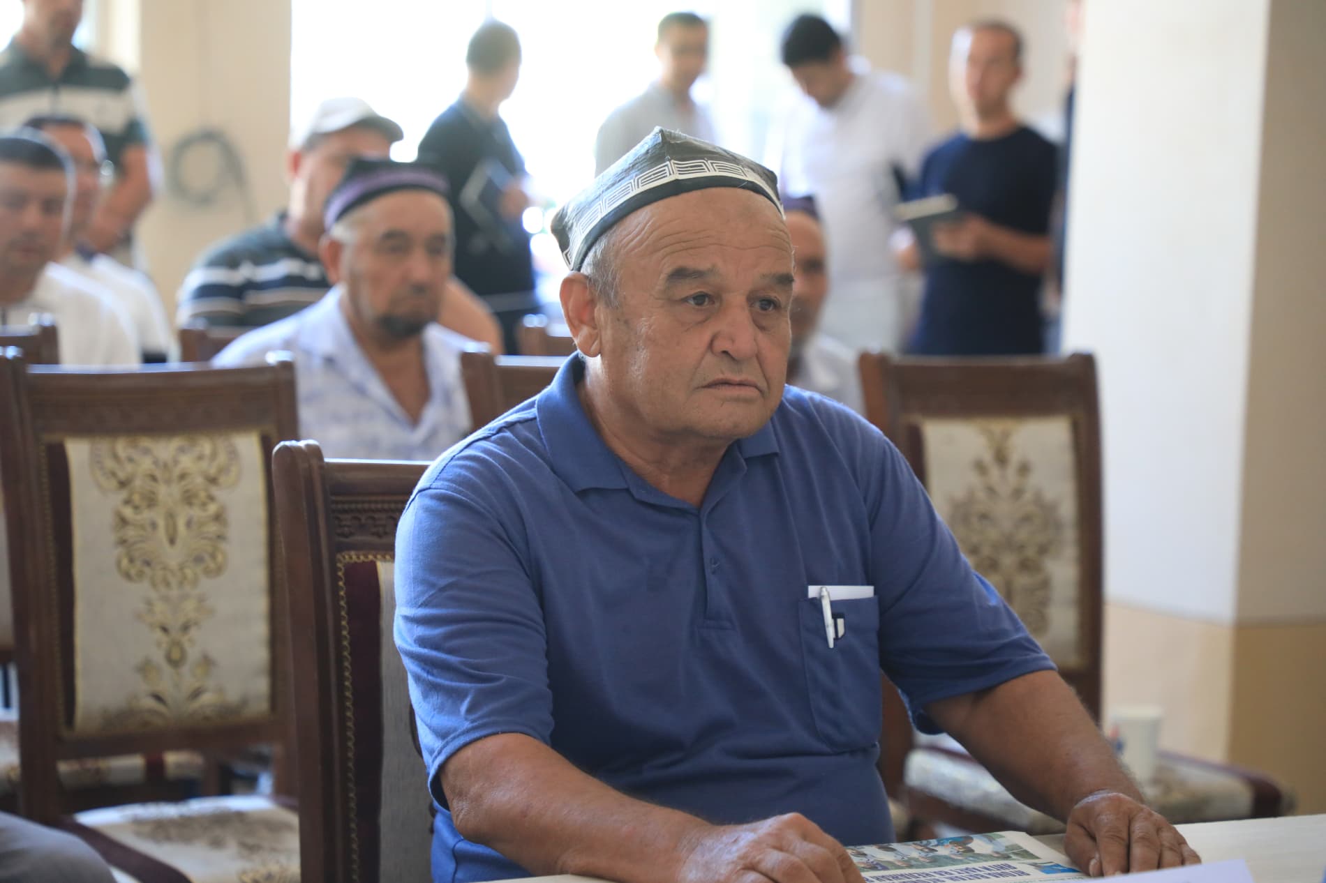 Янги туман ҳокимининг илк қабули: мурожаатлар тингланди, вазифалар белгиланди