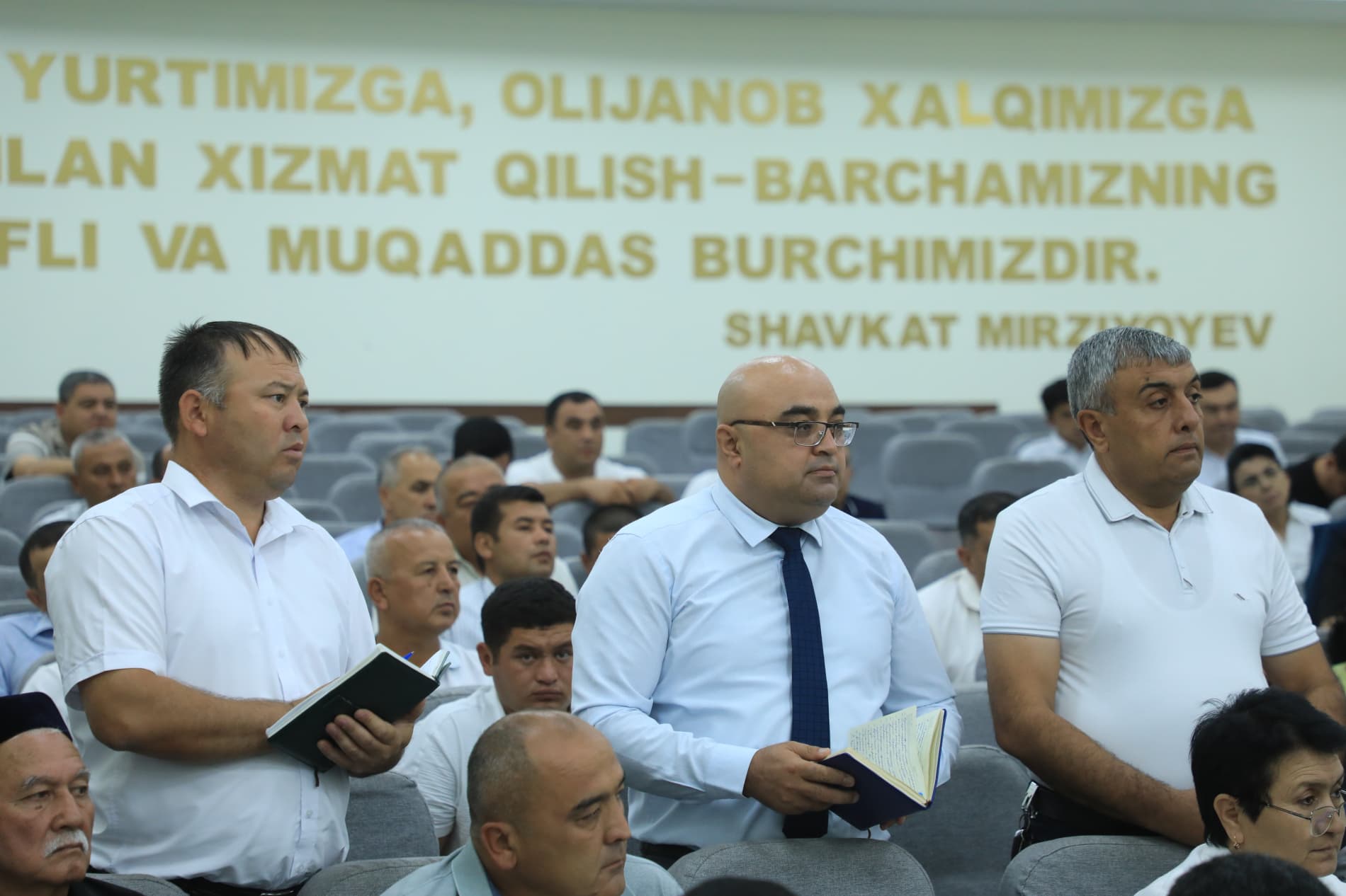 Bo‘ka tumanida hokimlik soati yig‘ilishi o‘tkazildi