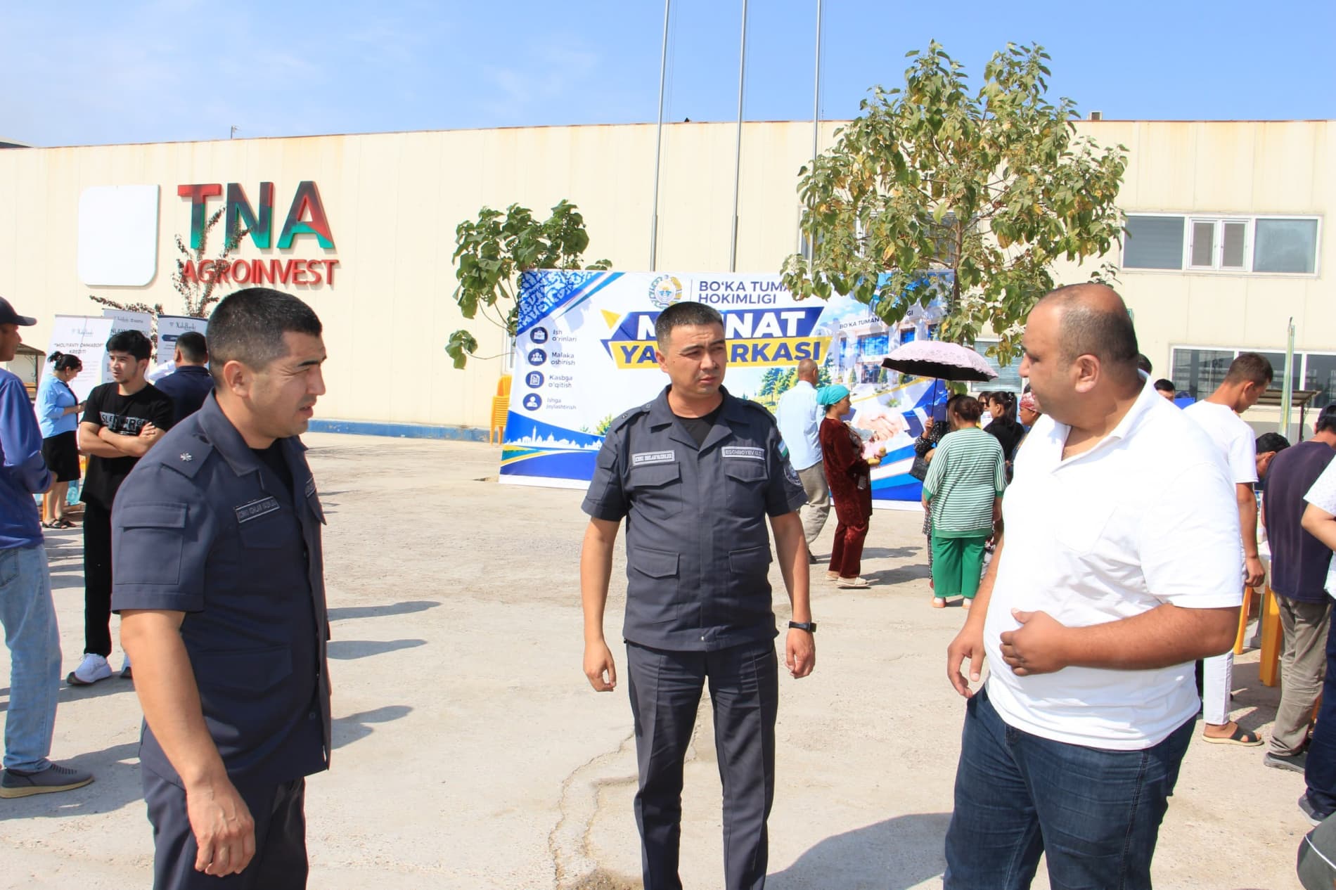Bo‘ka tumanida navbatdagi bo‘sh ish o‘rinlari yarmarkasi o‘tkazildi