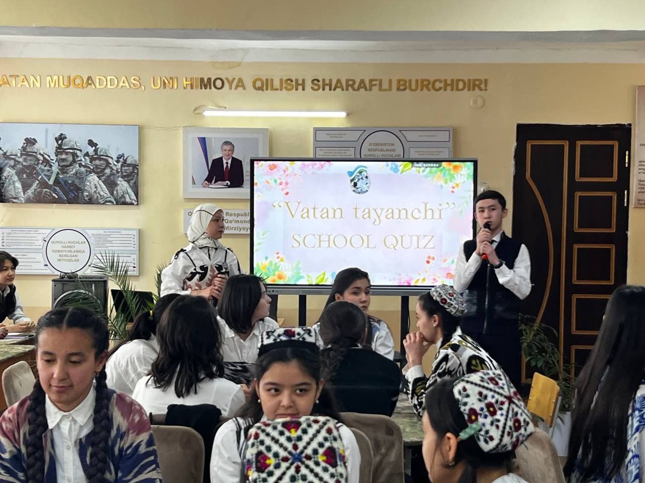 «School Quiz» intellektual o‘yini tashkil etildi