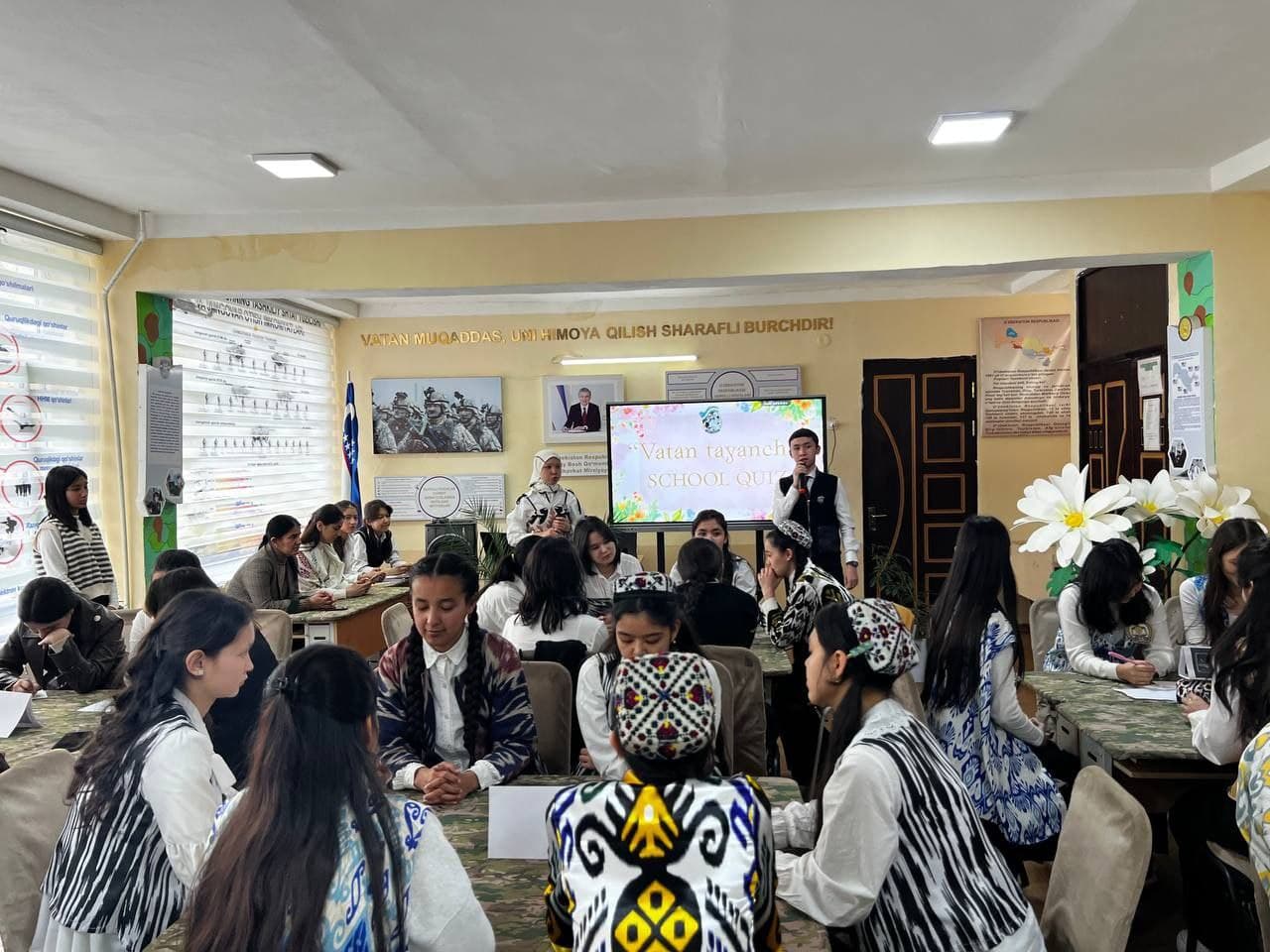 «School Quiz» intellektual o‘yini tashkil etildi