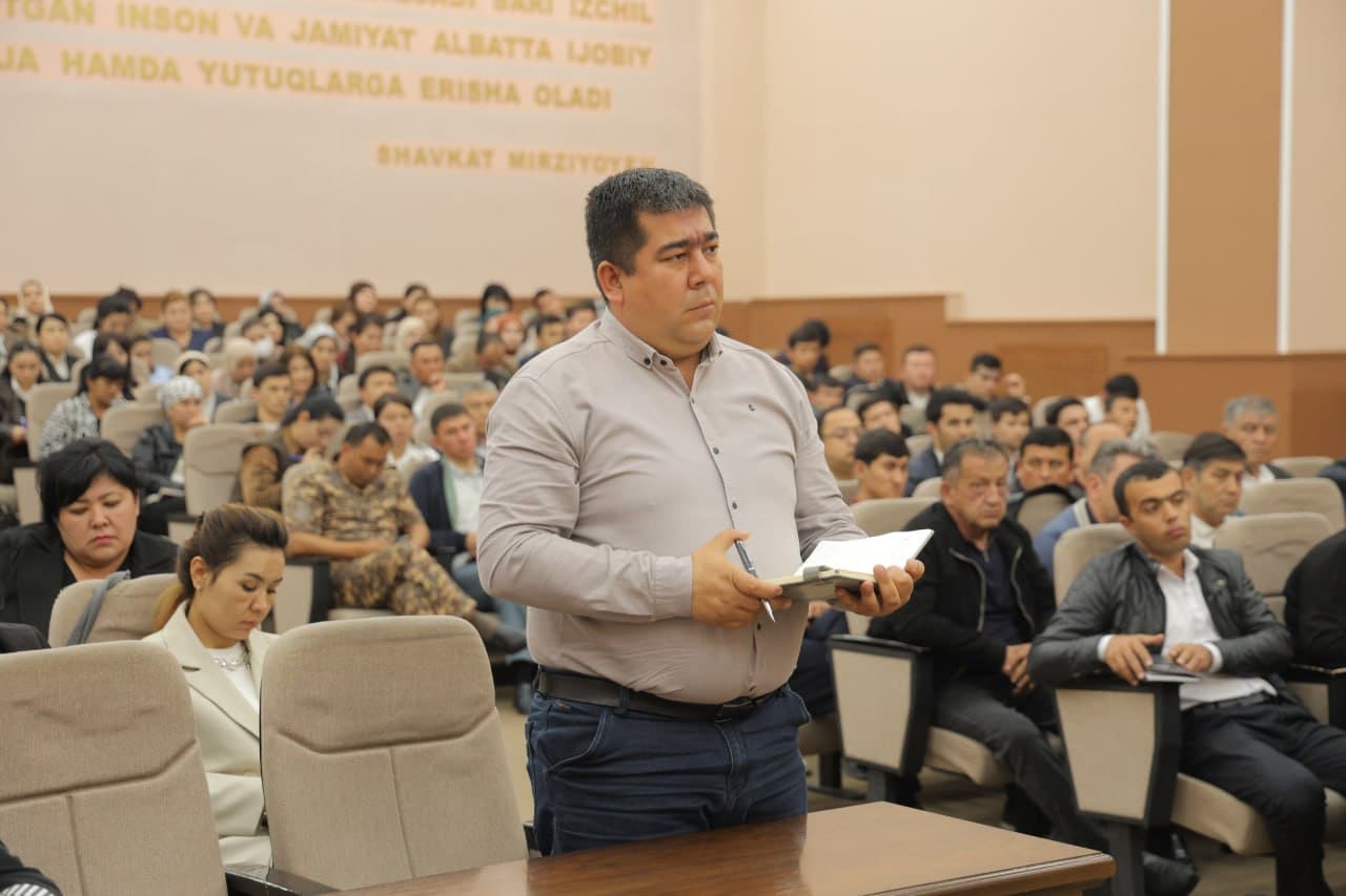 Muhim masalalar muhokama qilindi