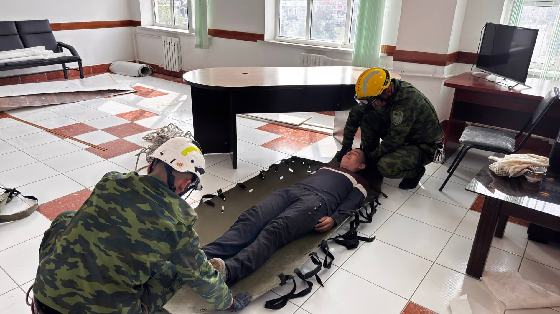 Maxsus-taktik o‘quv mashg‘uloti o‘tkazildi