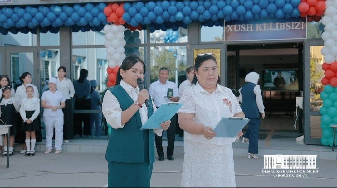 Olmaliqda yangi o‘quv yili boshlandi