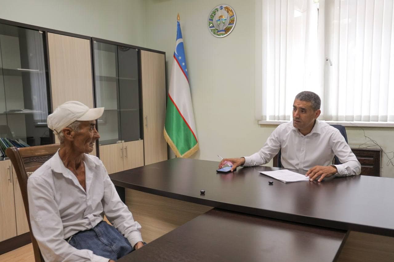 Hokim o`rinbosarlari fuqarolar bilan muloqot qildi