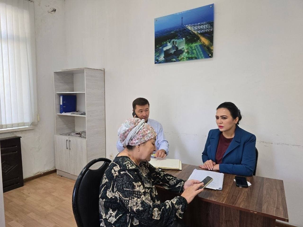 Hokim o`rinbosarlari fuqarolar bilan muloqot qildi