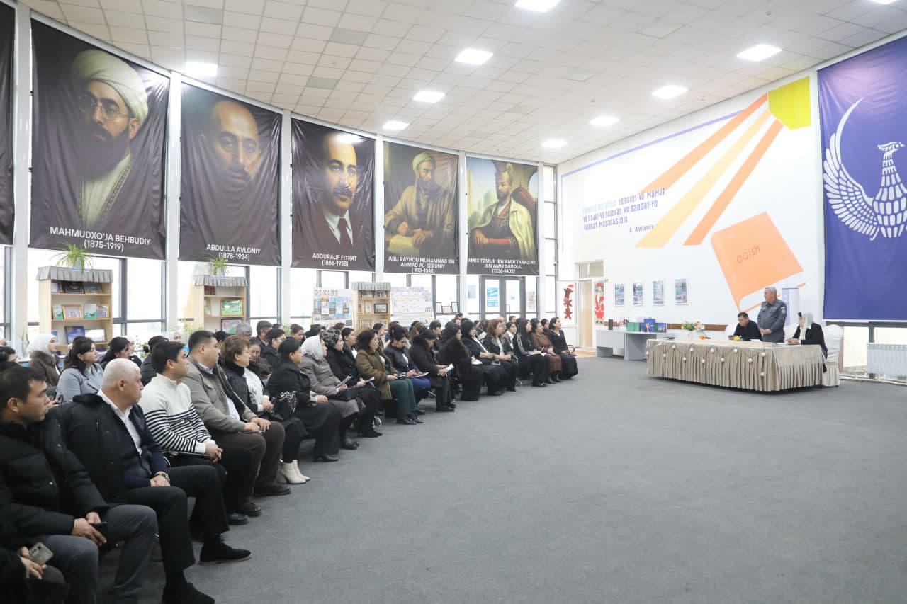 Prezidentimiz Murojaatnomasi yuzasidan seminar tashkil etildi