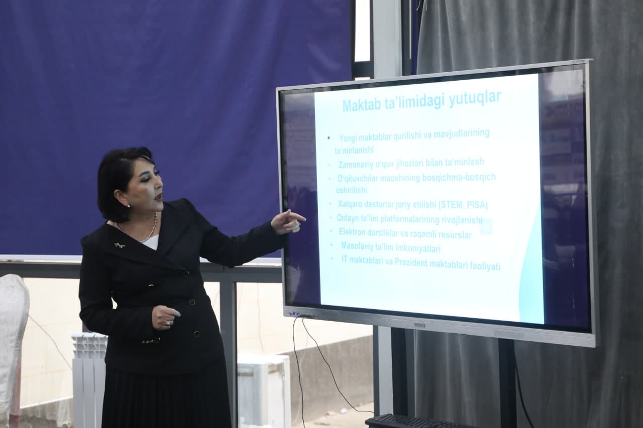 Prezidentimiz Murojaatnomasi yuzasidan seminar tashkil etildi