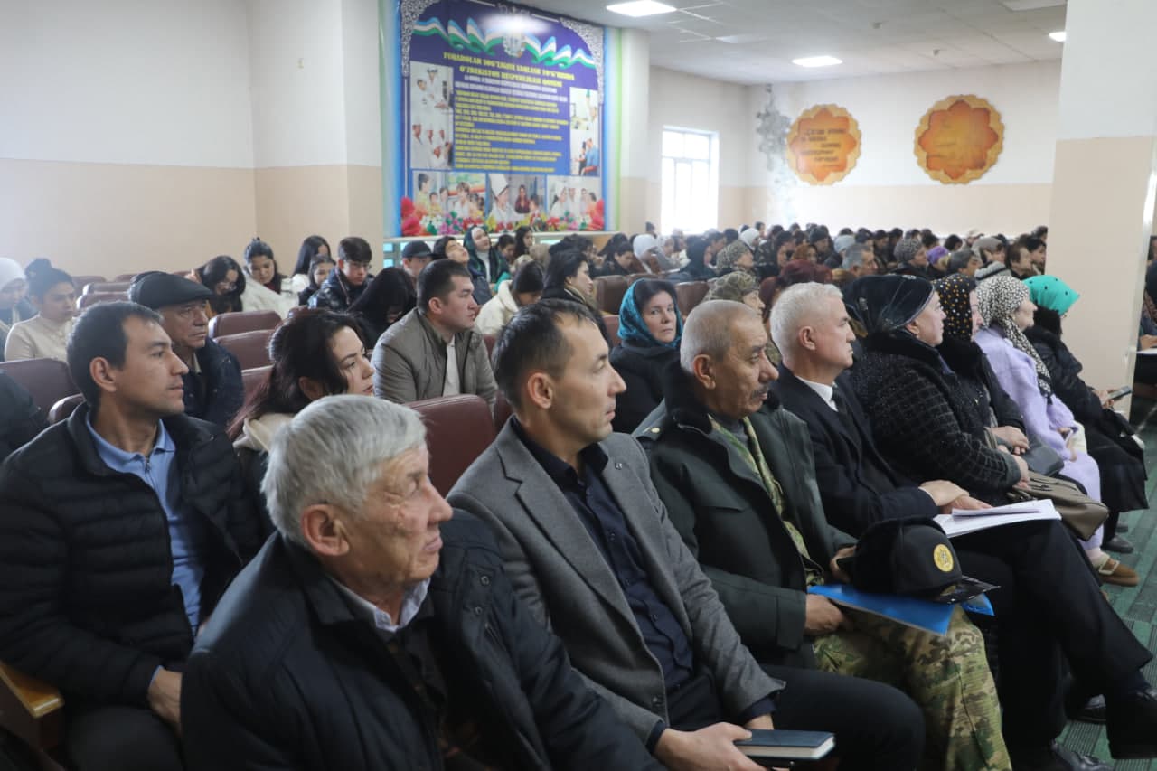 Farovon mahallasida “Ma’naviyat karvoni” doirasida targ‘ibot tadbiri o‘tkazildi