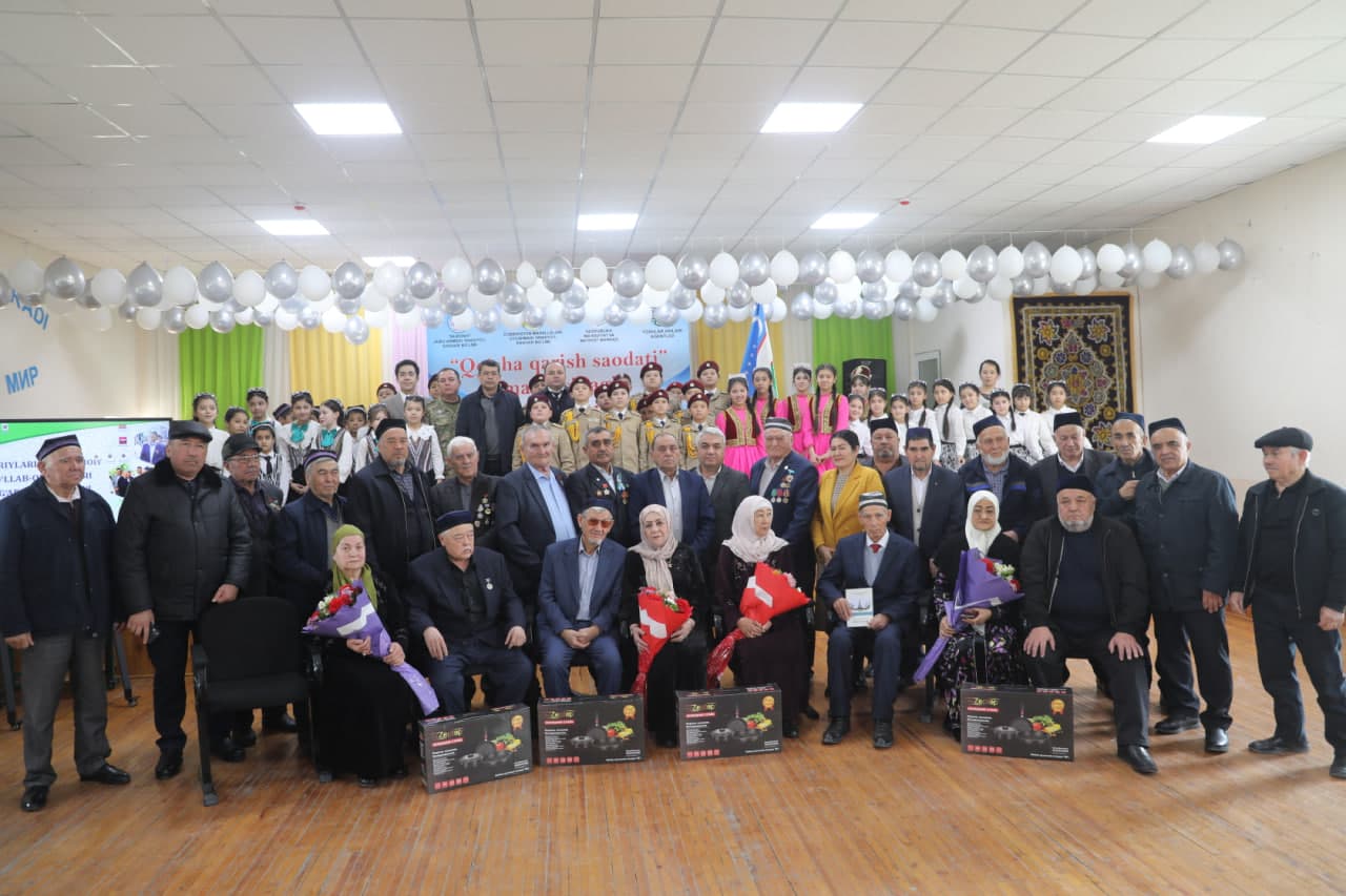 "Yangi O‘zbekistonning ibratli oilasi" shiori ostida "Qo‘sha-qarish saodati" mavzusida "Uch avlod uchrashuvi" tadbiri bo‘lib o‘tdi