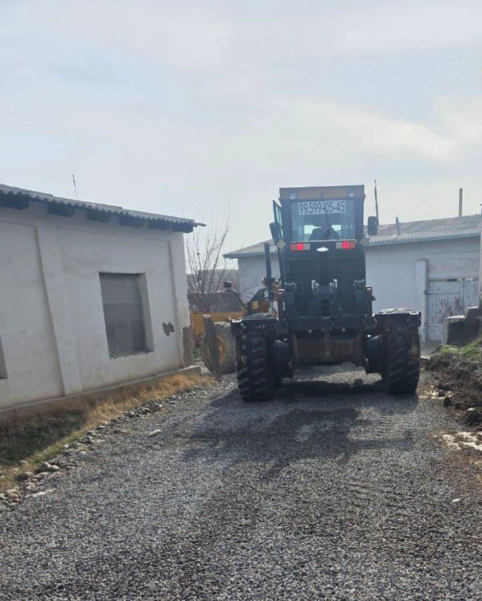 Yangiyo‘l shahrida hududlarni obodonlashtirish