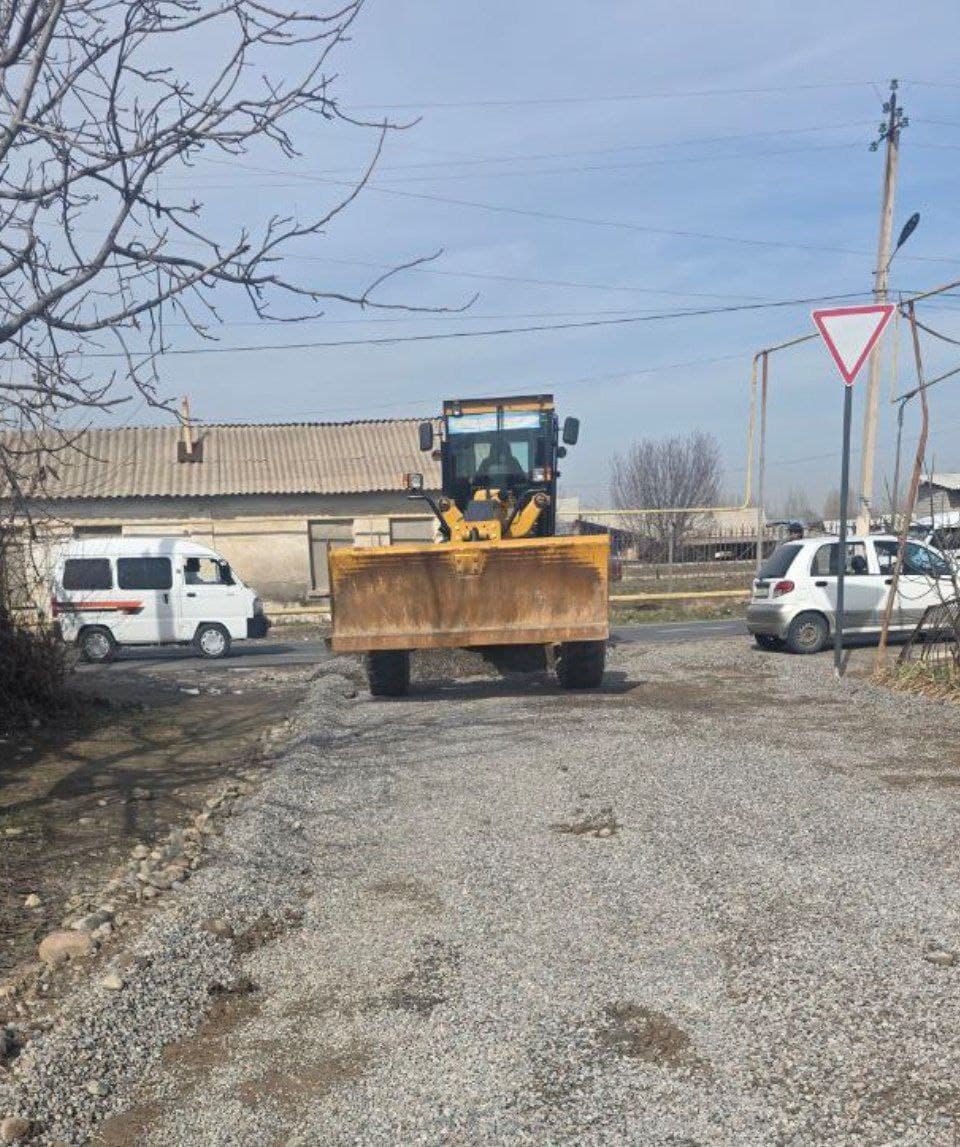 Yangiyo‘l shahrida hududlarni obodonlashtirish