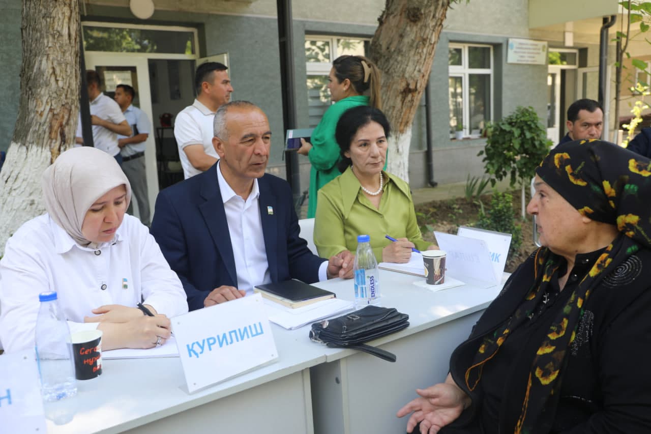 NAVBATDAGI SAYYOR QABUL O‘TKAZILDI