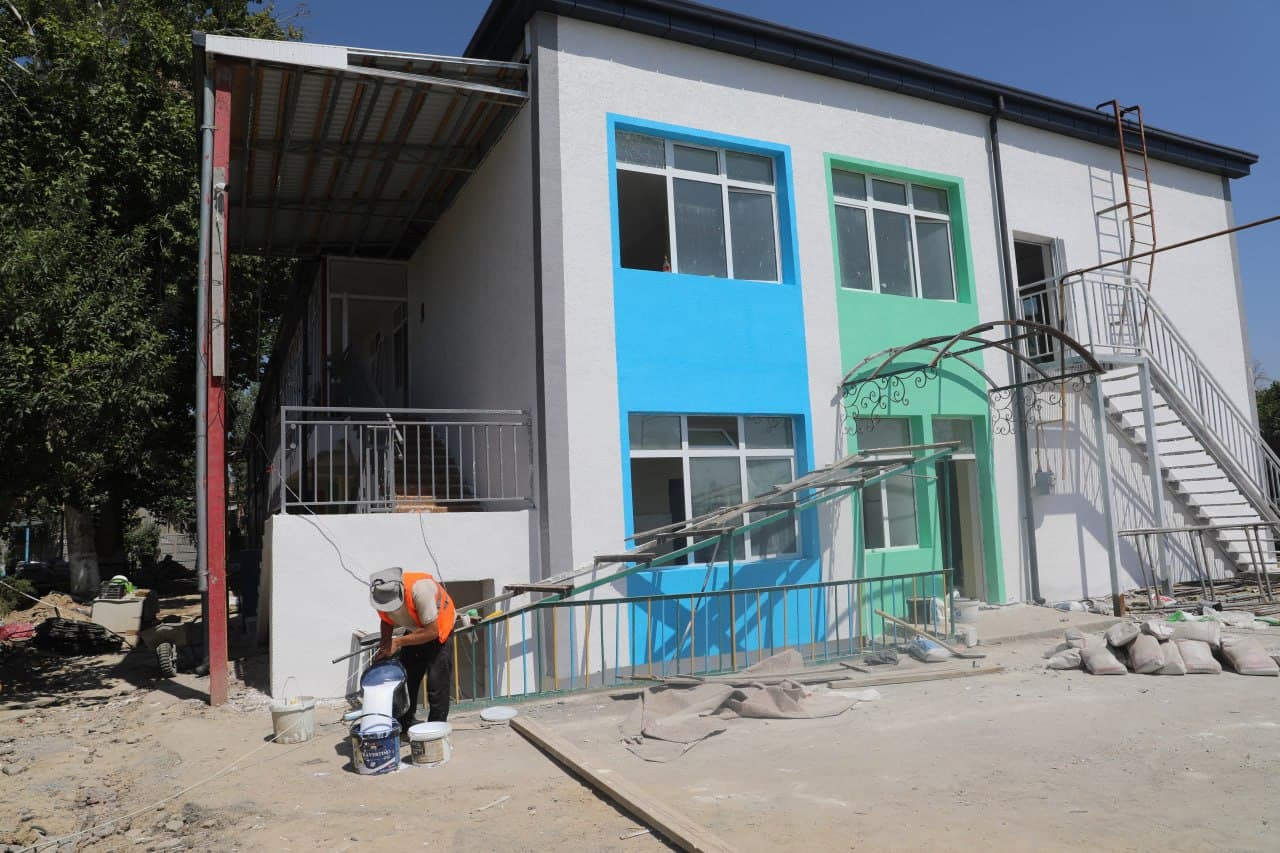Yana bir ijtimoiy obyekt zamonaviy qiyofa kasb etmoqda