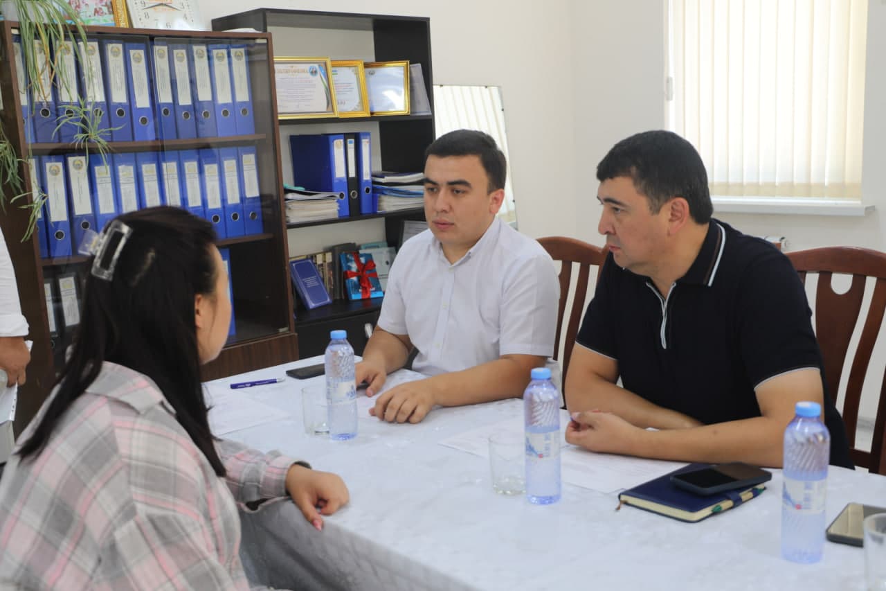 NAVBATDAGI RAHBAR VA YOSHLAR UCHRASHUVI O‘TKAZILDI