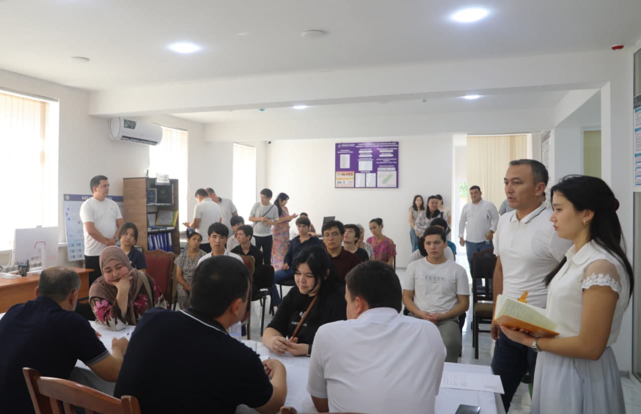 NAVBATDAGI RAHBAR VA YOSHLAR UCHRASHUVI O‘TKAZILDI