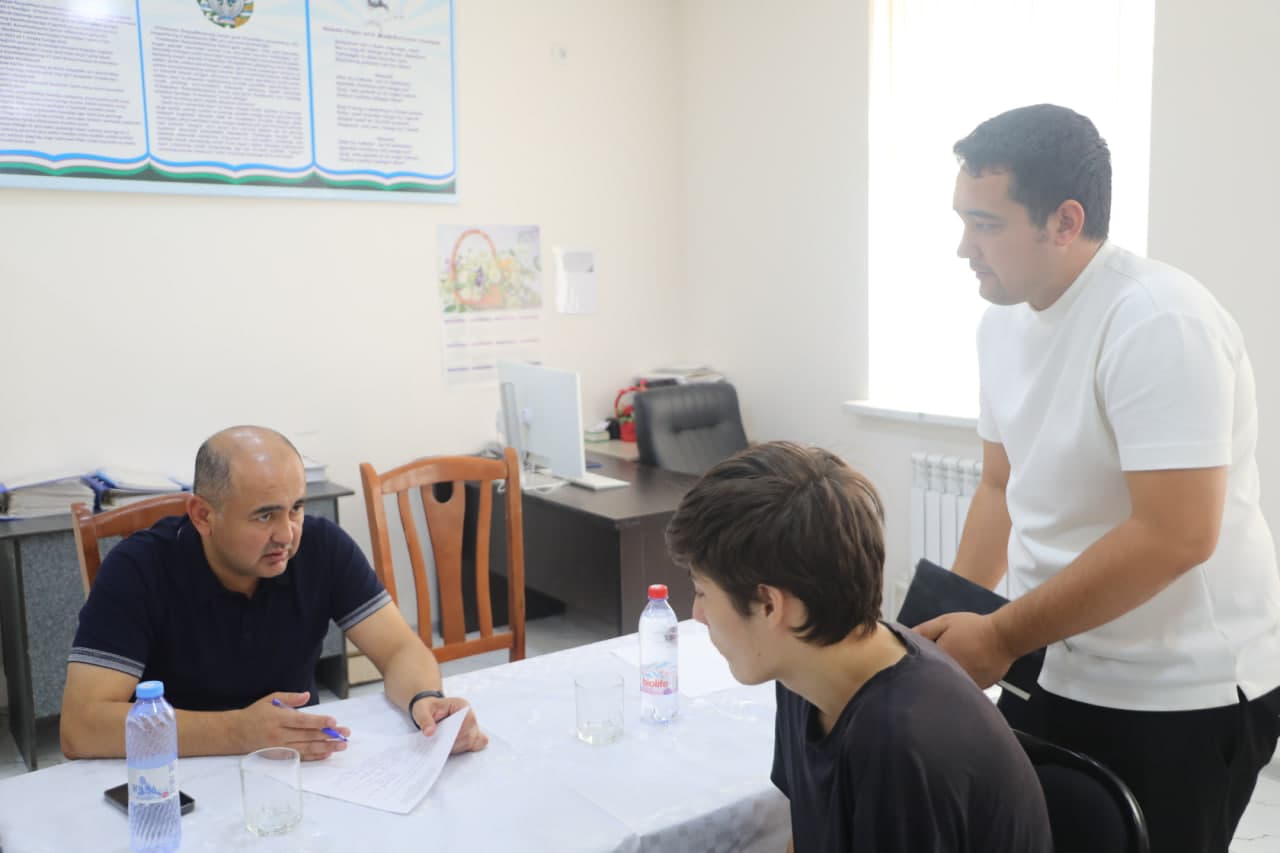 NAVBATDAGI RAHBAR VA YOSHLAR UCHRASHUVI O‘TKAZILDI