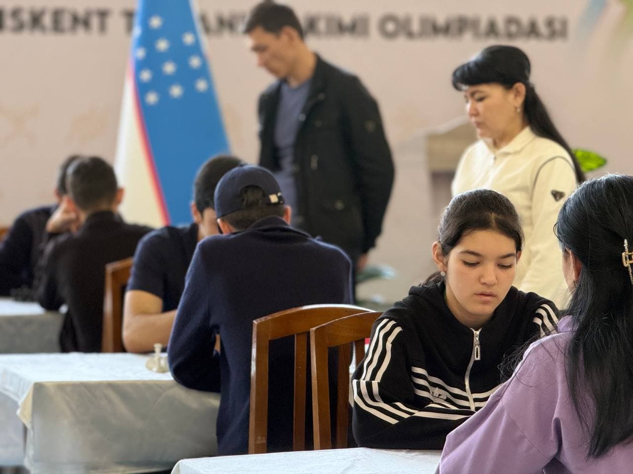 Piskent tumanida “Besh tashabbus olimpiadasi” doirasida shaxmat-shashka musobaqasi o‘tkazildi