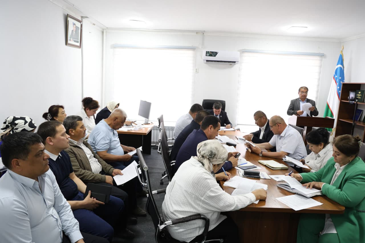 Piskent tumani Kengashining navbatdagi sessiyasi bo‘lib o‘tdi