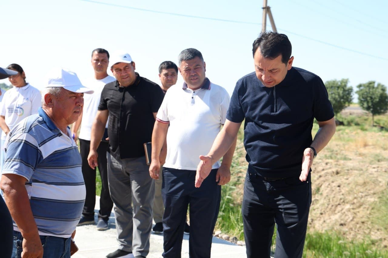 Do‘stlik mahallasida "Yangi O‘zbekiston qiyofasi" loyihasi va "Dolzarb 40 kunlik" ishlari o‘rganildi