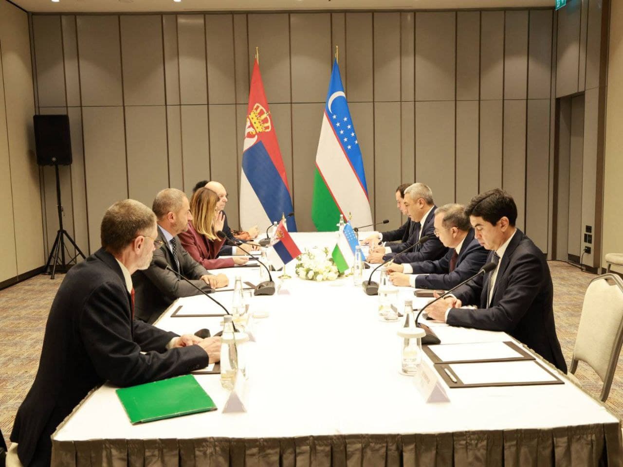 В рамках Узбекско-сербского бизнес-форума состоялись двусторонние переговоры