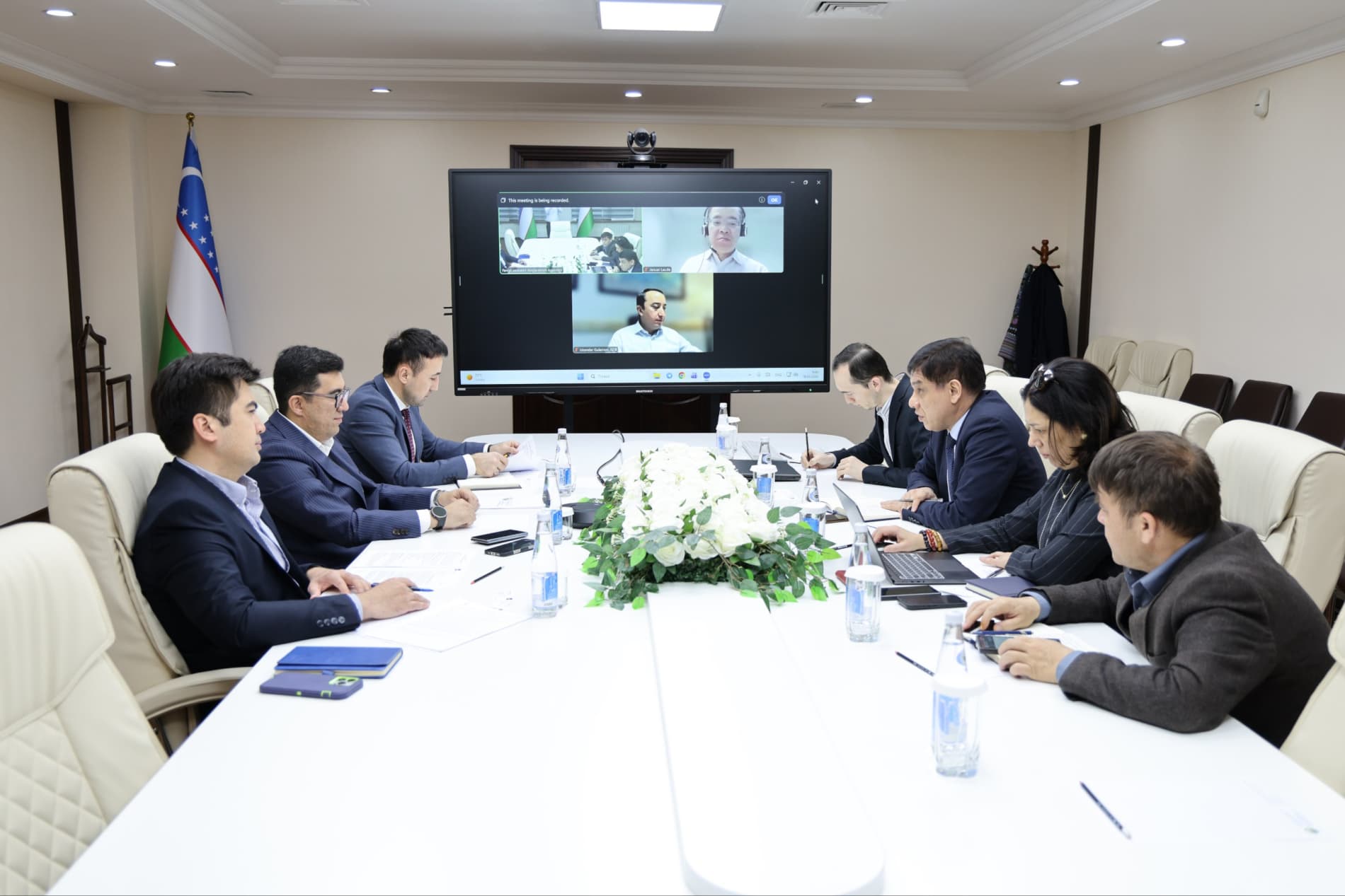 An important meeting was held with the delegation of the Asian Development Bank (ADB)